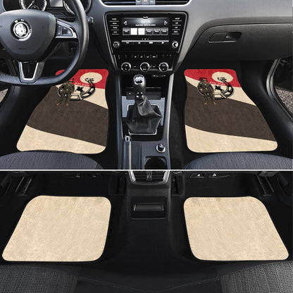 Isom Dart Legend Of The West Car Mats Vintage Horseshoe Western