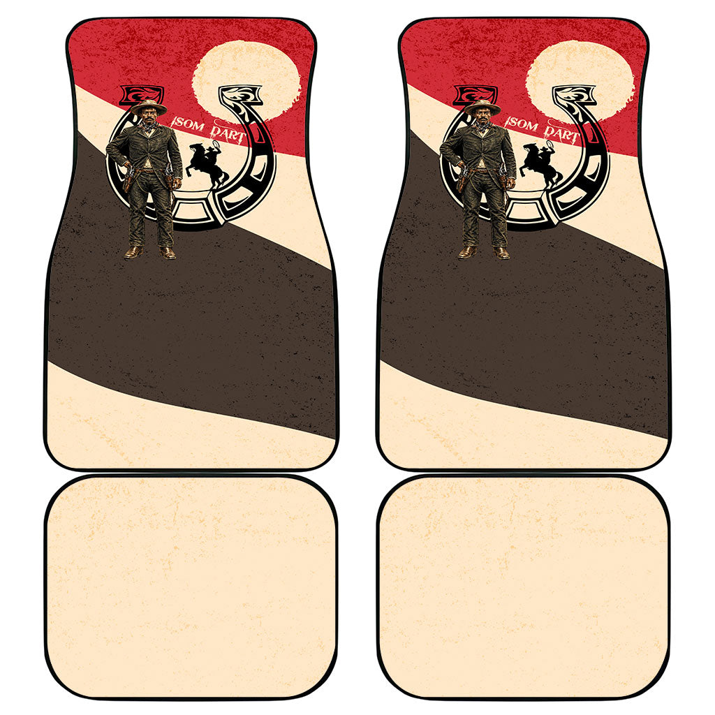 Isom Dart Legend Of The West Car Mats Vintage Horseshoe Western
