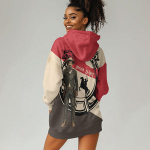 Isom Dart Legend Of The West Hoodie Dress Vintage Horseshoe Western