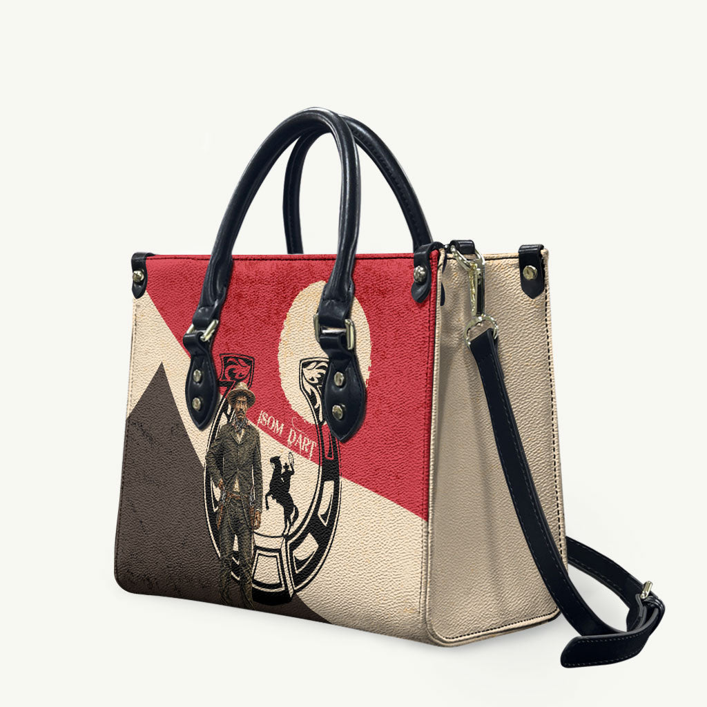 Isom Dart Legend Of The West Leather Bag Vintage Horseshoe Western