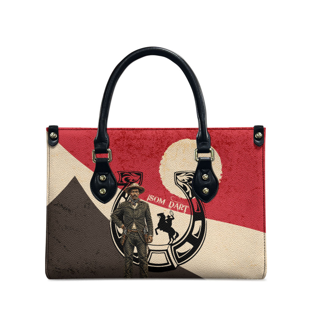 Isom Dart Legend Of The West Leather Bag Vintage Horseshoe Western