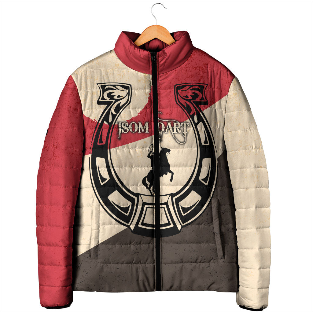 Isom Dart Legend Of The West Padded Jacket Vintage Horseshoe Western