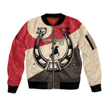 Isom Dart Legend Of The West Sleeve Zip Bomber Jacket Vintage Horseshoe Western