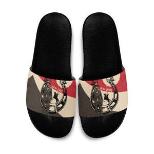 Isom Dart Legend Of The West Slide Sandals Vintage Horseshoe Western