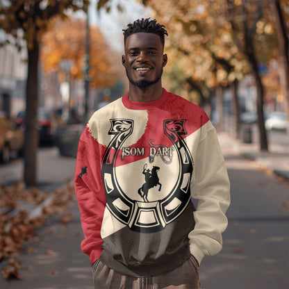 Isom Dart Legend Of The West Sweatshirt Vintage Horseshoe Western