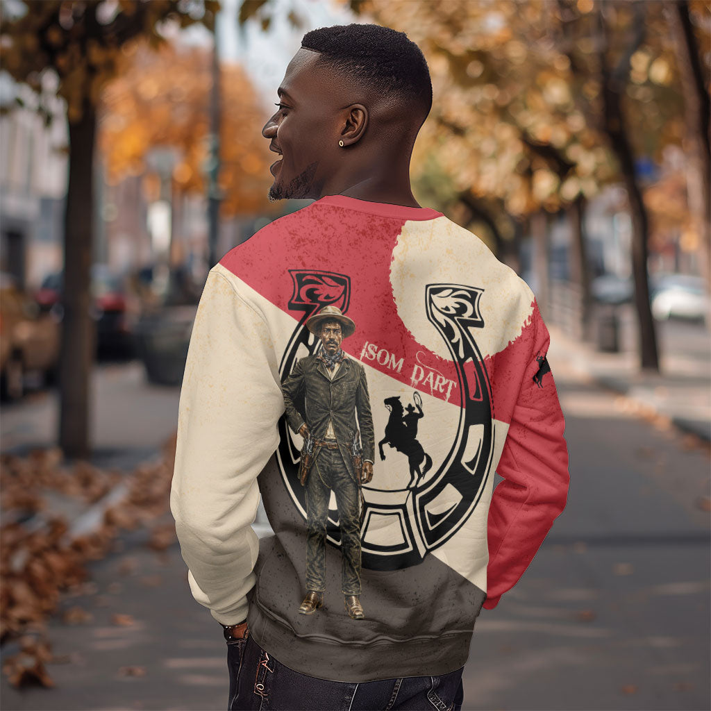 Isom Dart Legend Of The West Sweatshirt Vintage Horseshoe Western