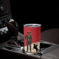 Isom Dart Legend Of The West Tumbler Cup Vintage Horseshoe Western