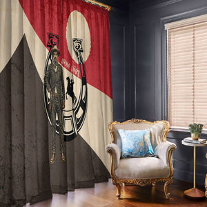 Isom Dart Legend Of The West Window Curtain Vintage Horseshoe Western