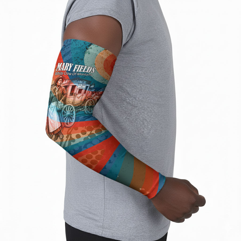 Mary Fields Stagecoach Arm Sleeves Vintage Retro Grunge Aesthetic Wild West History