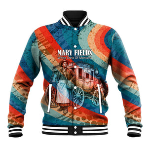 Mary Fields Stagecoach Baseball Jacket Vintage Retro Grunge Aesthetic Wild West History