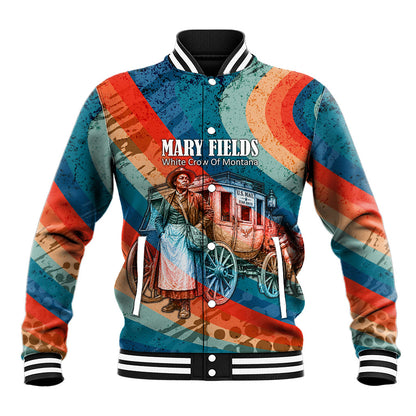 Mary Fields Stagecoach Baseball Jacket Vintage Retro Grunge Aesthetic Wild West History