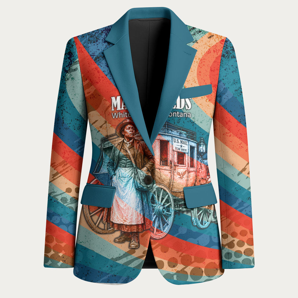 Mary Fields Stagecoach Blazer Vintage Retro Grunge Aesthetic Wild West History
