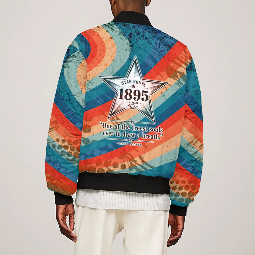 Mary Fields Stagecoach Bomber Jacket Vintage Retro Grunge Aesthetic Wild West History