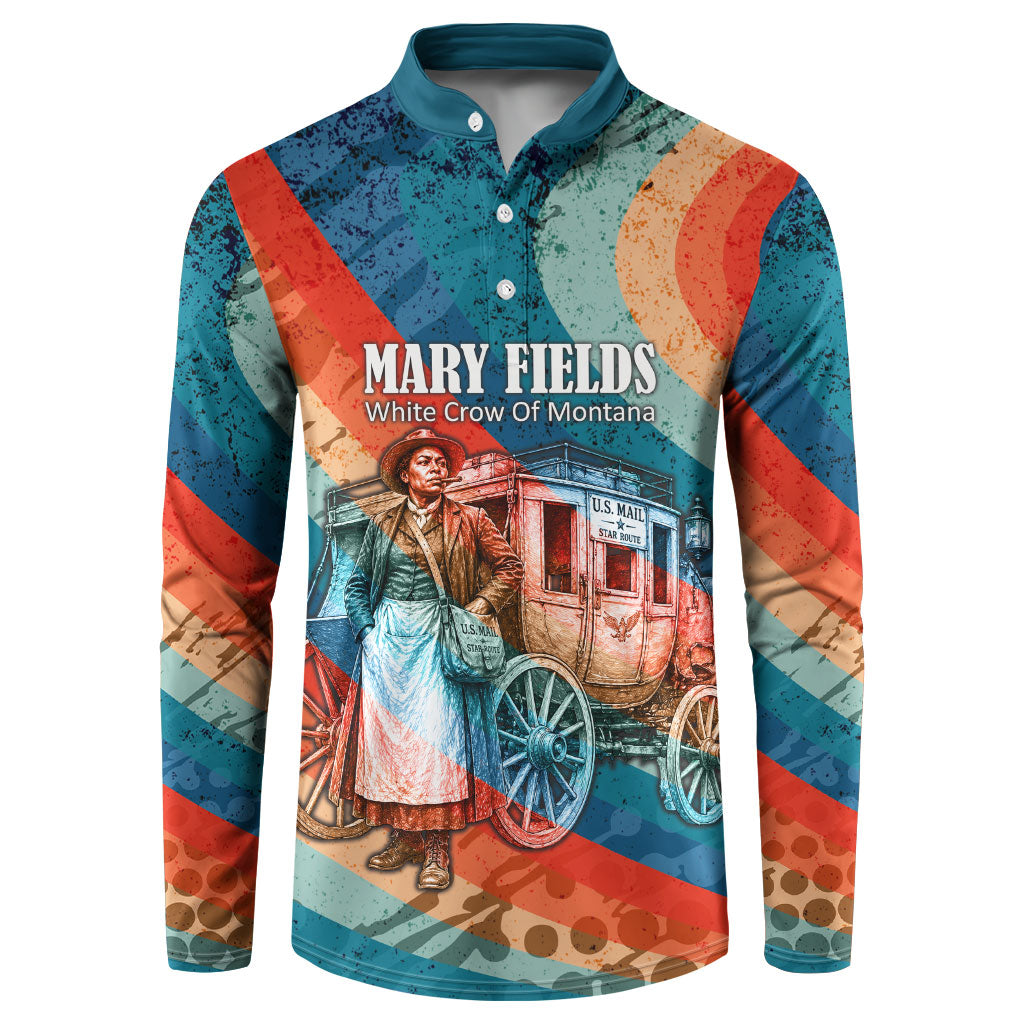 Mary Fields Stagecoach Button Sweatshirt Vintage Retro Grunge Aesthetic Wild West History