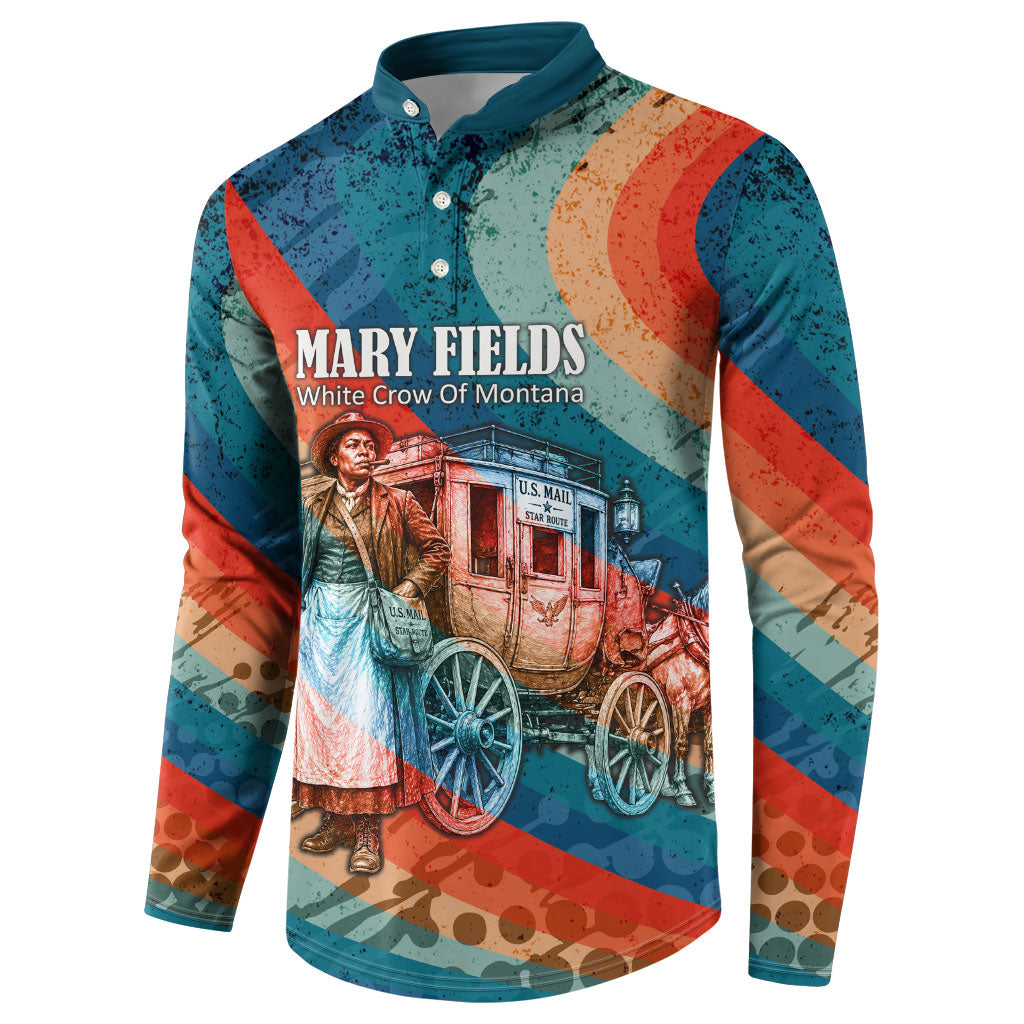 Mary Fields Stagecoach Button Sweatshirt Vintage Retro Grunge Aesthetic Wild West History