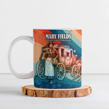 Mary Fields Stagecoach Ceramic Mug Vintage Retro Grunge Aesthetic Wild West History