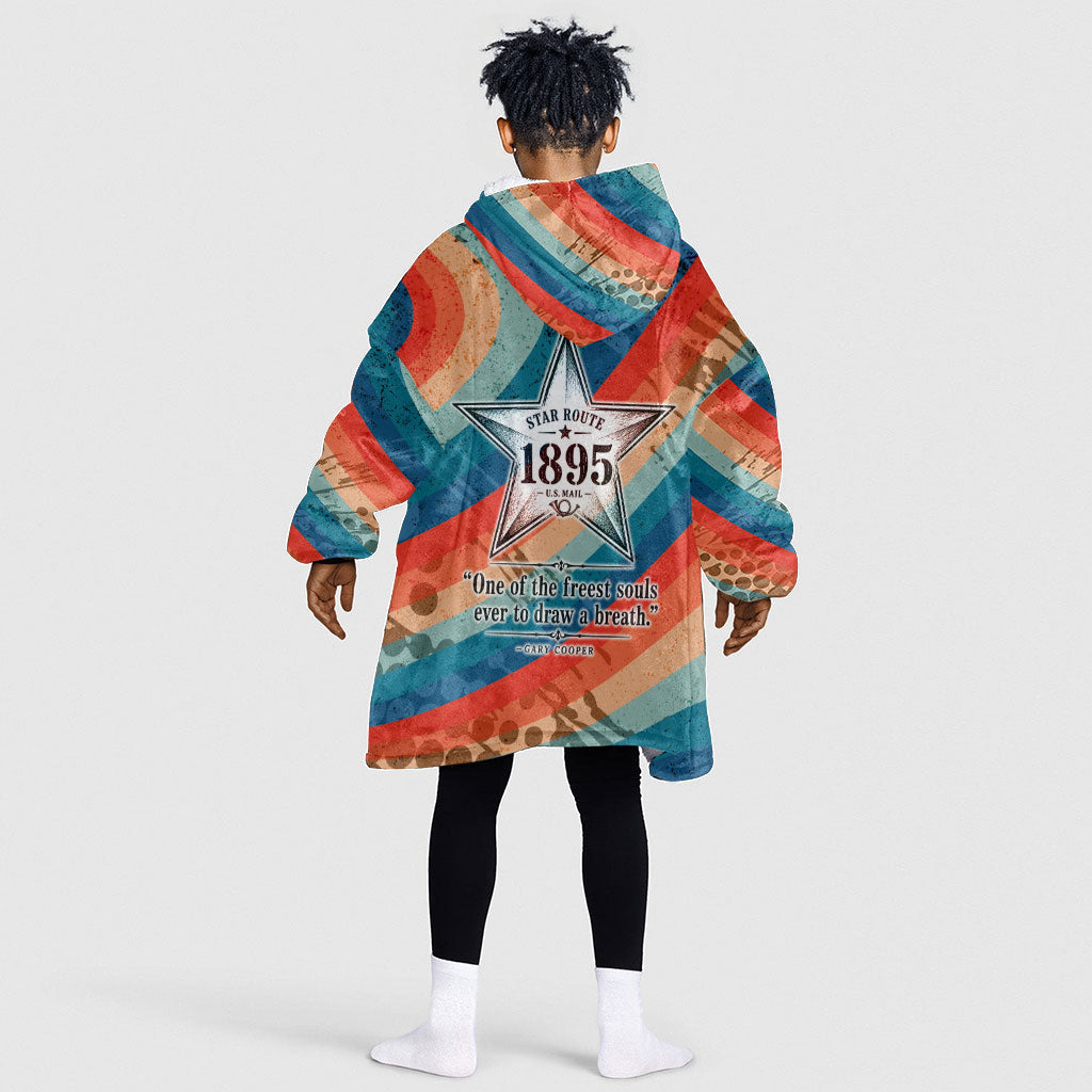 Mary Fields Stagecoach Kid Wearable Blanket Hoodie Vintage Retro Grunge Aesthetic Wild West History
