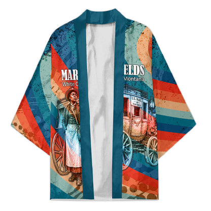 Mary Fields Stagecoach Kimono Vintage Retro Grunge Aesthetic Wild West History
