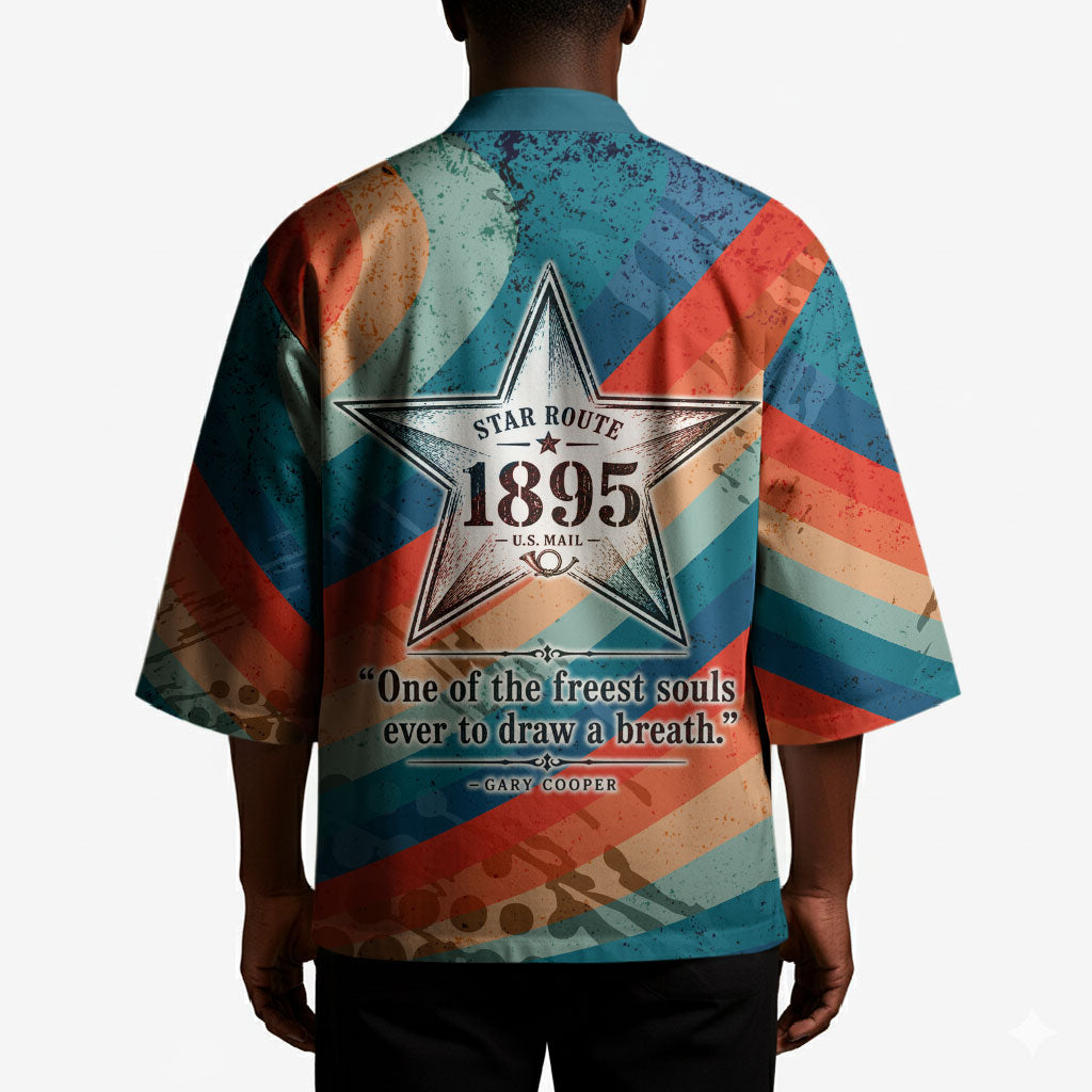 Mary Fields Stagecoach Kimono Vintage Retro Grunge Aesthetic Wild West History