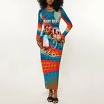 Mary Fields Stagecoach Long Sleeve Bodycon Dress Vintage Retro Grunge Aesthetic Wild West History