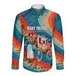 Mary Fields Stagecoach Long Sleeve Button Shirt Vintage Retro Grunge Aesthetic Wild West History