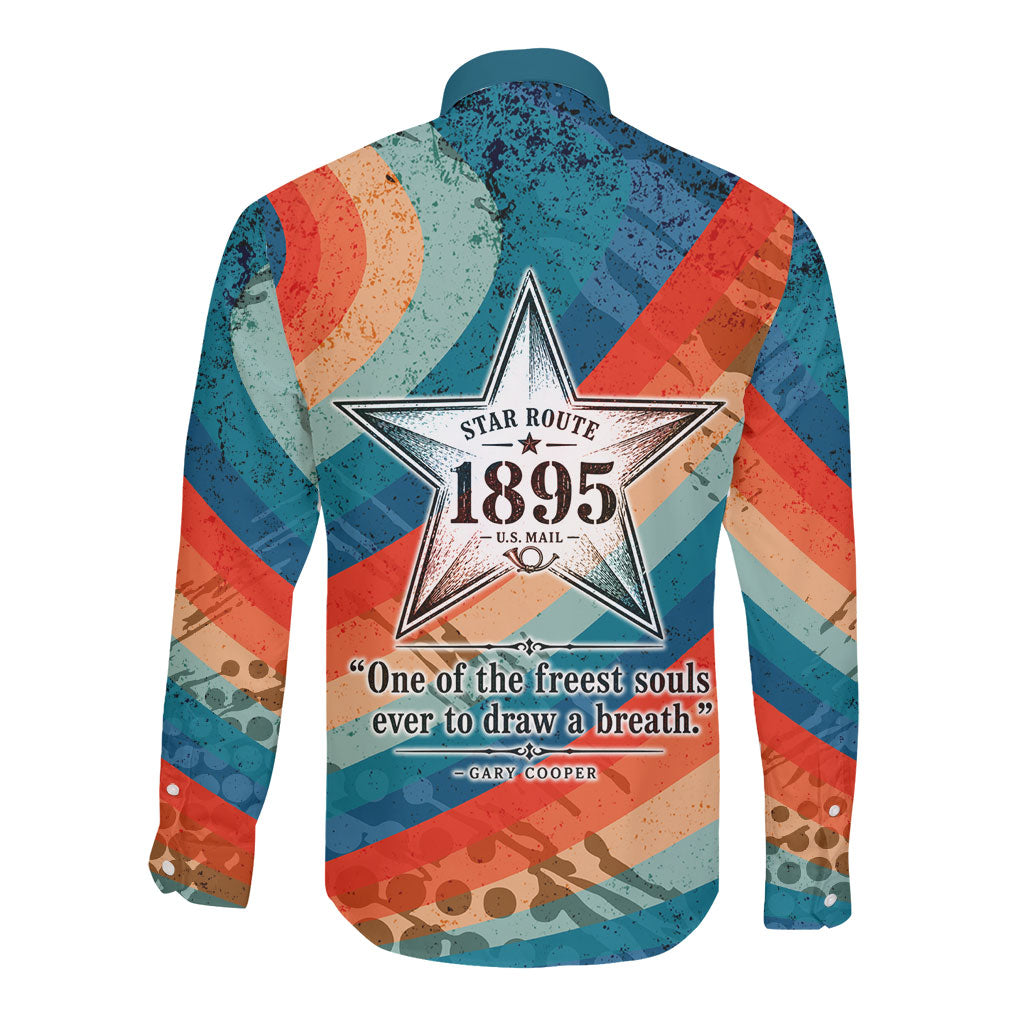 Mary Fields Stagecoach Long Sleeve Button Shirt Vintage Retro Grunge Aesthetic Wild West History