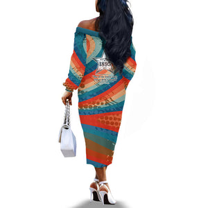 Mary Fields Stagecoach Off The Shoulder Long Sleeve Dress Vintage Retro Grunge Aesthetic Wild West History