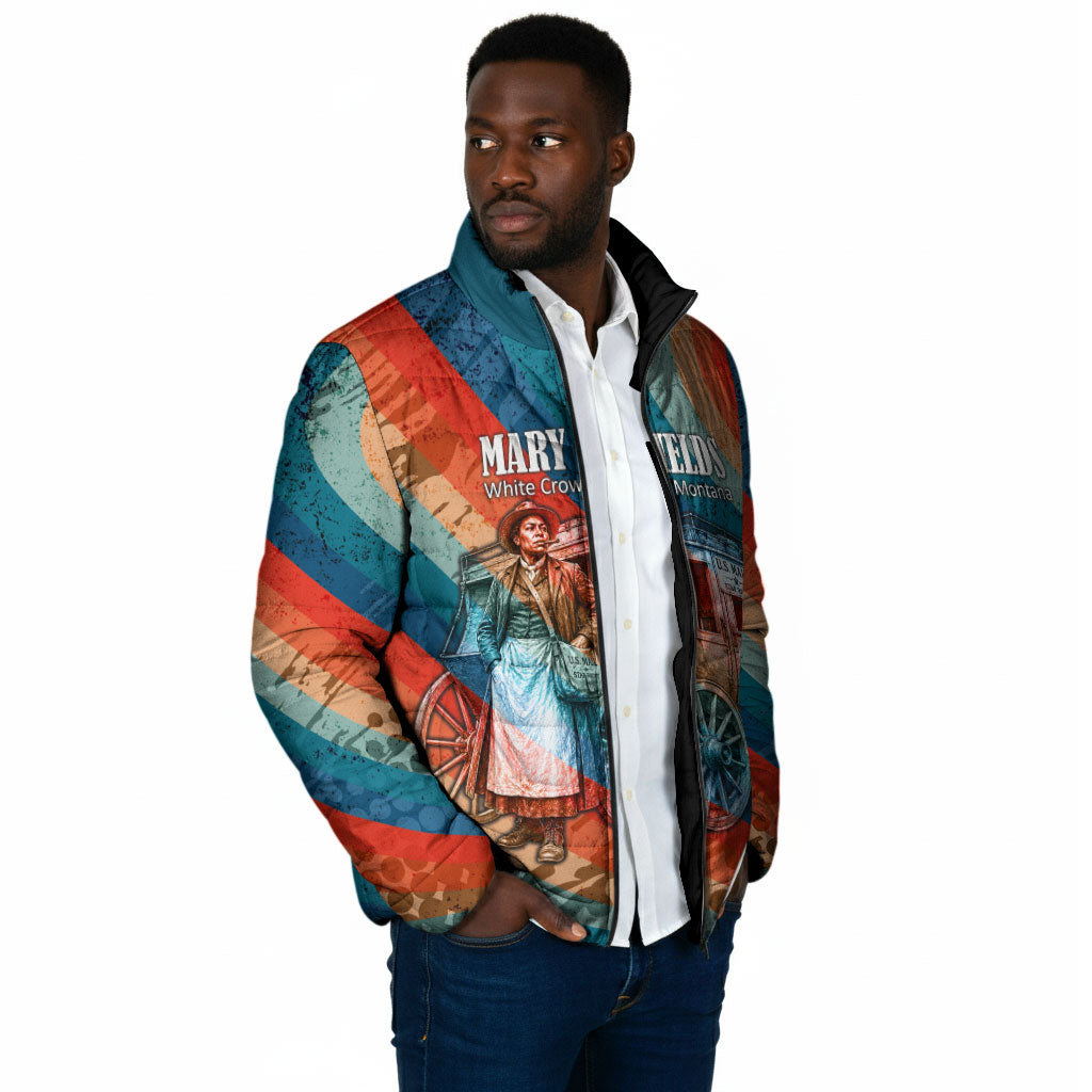 Mary Fields Stagecoach Padded Jacket Vintage Retro Grunge Aesthetic Wild West History