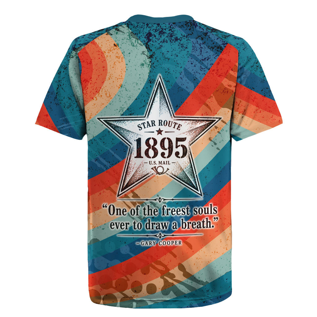 Mary Fields Stagecoach Rugby Jersey Vintage Retro Grunge Aesthetic Wild West History
