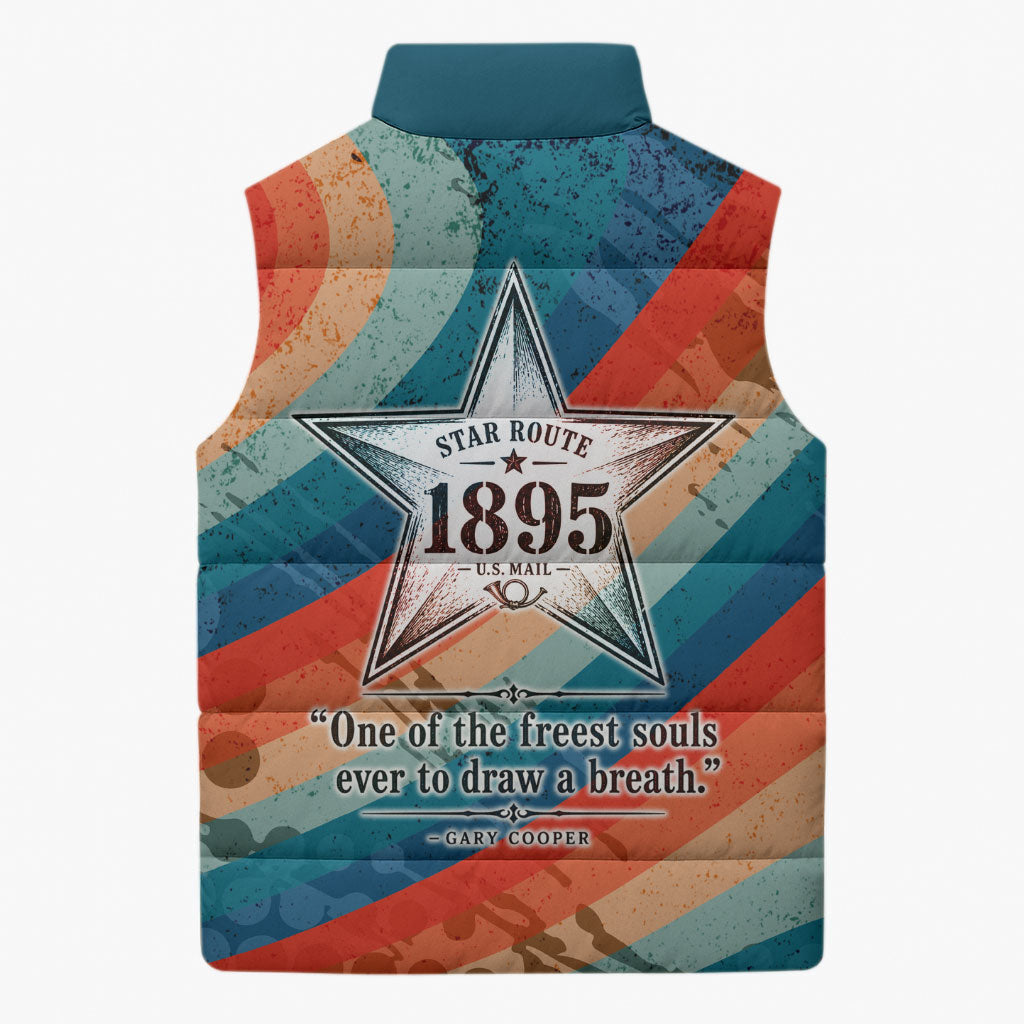 Mary Fields Stagecoach Sleeveless Puffer Jacket Vintage Retro Grunge Aesthetic Wild West History