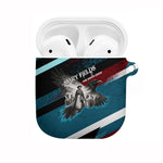 Mary Fields The White Crow AirPods Case Vintage Grunge Wild West Portrait And Crow