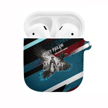 Mary Fields The White Crow AirPods Case Vintage Grunge Wild West Portrait And Crow