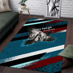 Mary Fields The White Crow Area Rug Vintage Grunge Wild West Portrait And Crow