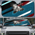 Mary Fields The White Crow Auto Sun Shade Vintage Grunge Wild West Portrait And Crow