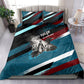 Mary Fields The White Crow Bedding Set Vintage Grunge Wild West Portrait And Crow