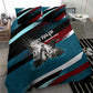 Mary Fields The White Crow Bedding Set Vintage Grunge Wild West Portrait And Crow