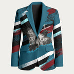 Mary Fields The White Crow Blazer Vintage Grunge Wild West Portrait And Crow