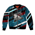 Mary Fields The White Crow Bomber Jacket Vintage Grunge Wild West Portrait And Crow