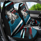 Mary Fields The White Crow Car Seat Cover Vintage Grunge Wild West Portrait And Crow