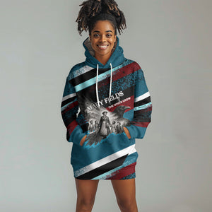 Mary Fields The White Crow Hoodie Dress Vintage Grunge Wild West Portrait And Crow