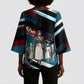 Mary Fields The White Crow Kimono Sleeve Blouse Vintage Grunge Wild West Portrait And Crow