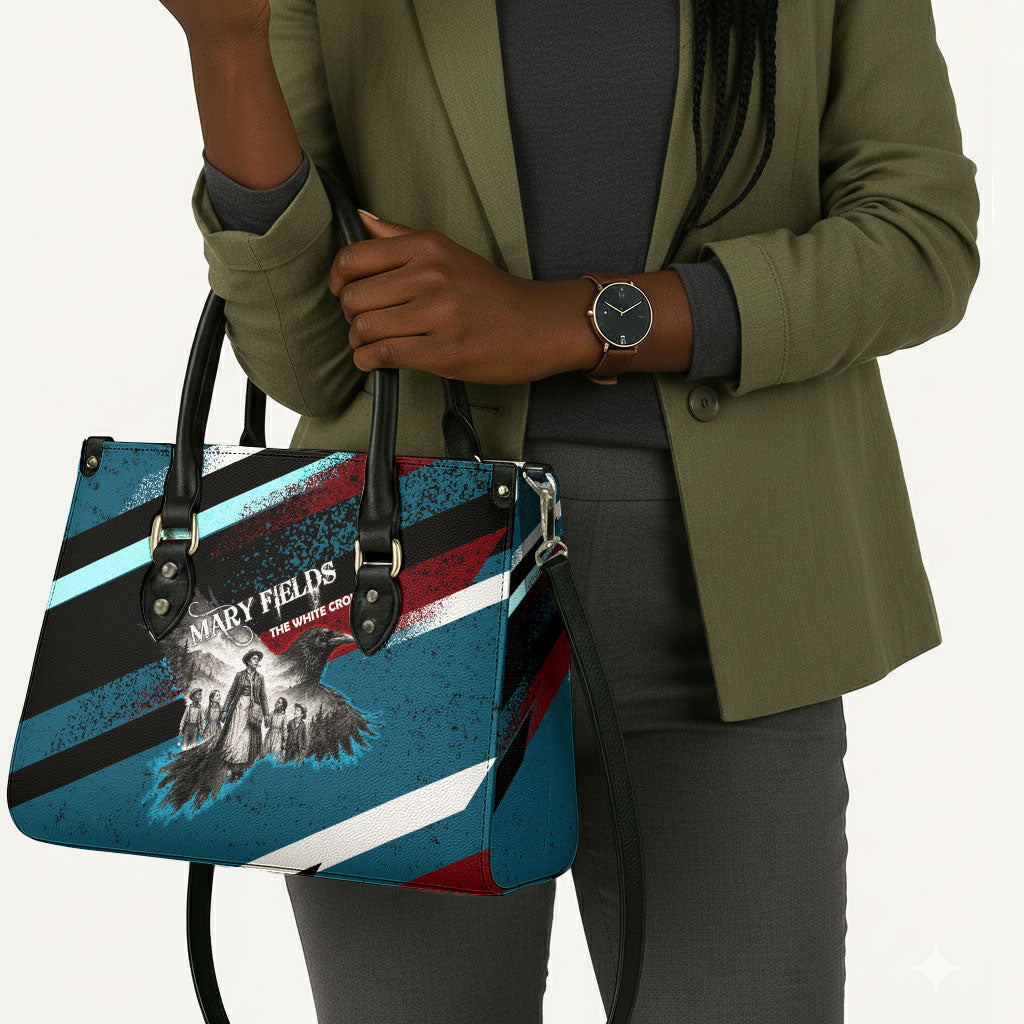 Mary Fields The White Crow Leather Bag Vintage Grunge Wild West Portrait And Crow