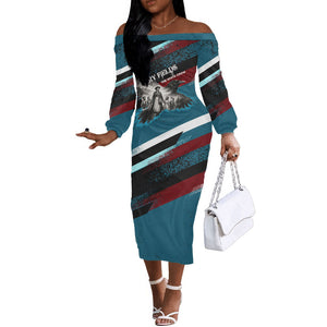 Mary Fields The White Crow Off The Shoulder Long Sleeve Dress Vintage Grunge Wild West Portrait And Crow