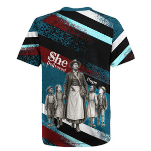 Mary Fields The White Crow Rugby Jersey Vintage Grunge Wild West Portrait And Crow