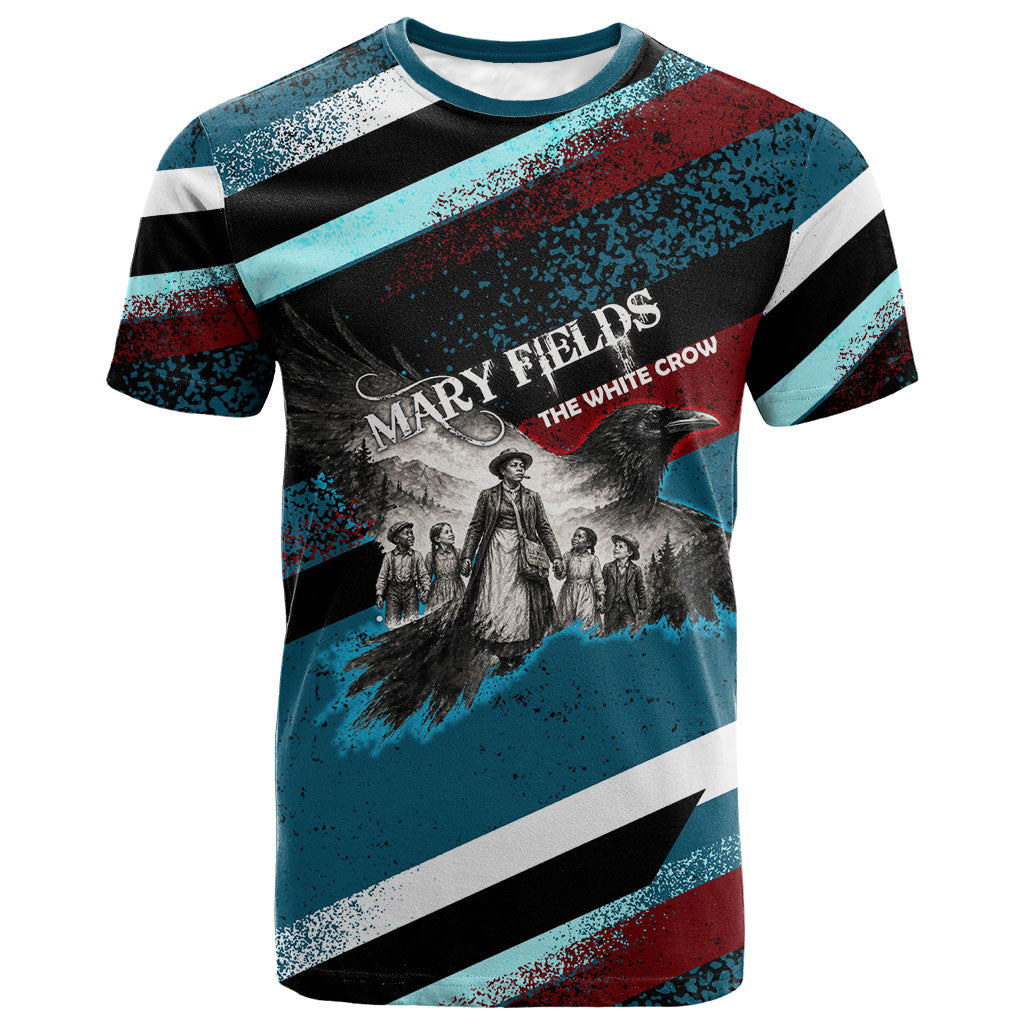 Mary Fields The White Crow T shirt Vintage Grunge Wild West Portrait And Crow