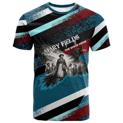 Mary Fields The White Crow T shirt Vintage Grunge Wild West Portrait And Crow