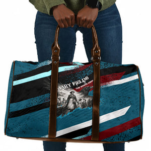 Mary Fields The White Crow Travel Bag Vintage Grunge Wild West Portrait And Crow