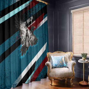 Mary Fields The White Crow Window Curtain Vintage Grunge Wild West Portrait And Crow