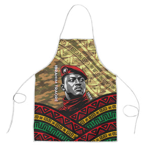 Ibrahim Traore Burkina Faso Apron West African Revolutionary Art