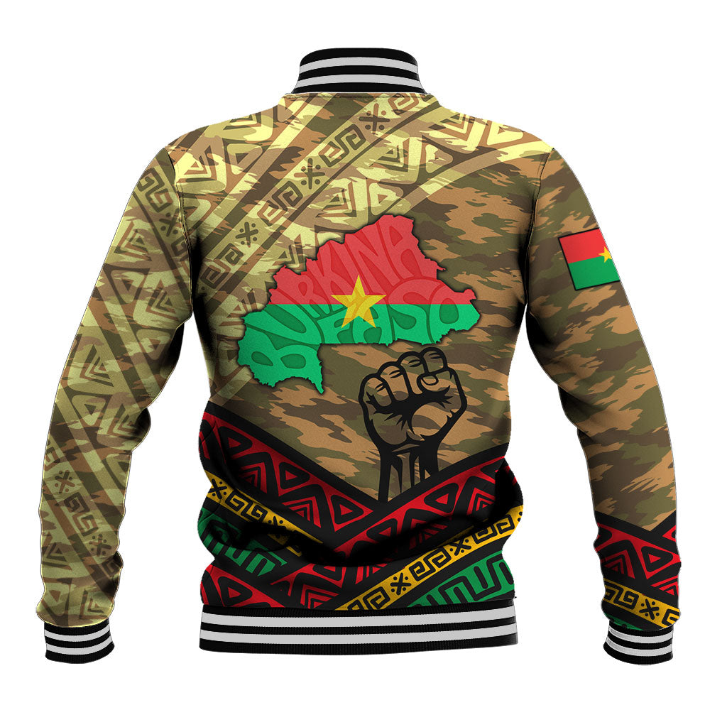 Ibrahim Traore Burkina Faso Baseball Jacket West African Revolutionary Art